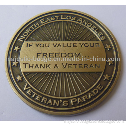 Customized Antique Bronze Plating Coins